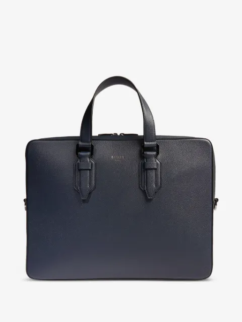 Lancel portalaptop de piel con detalle de hebilla
