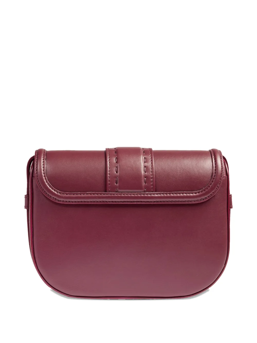 Lancel Sienna leather crossbody bag Rood