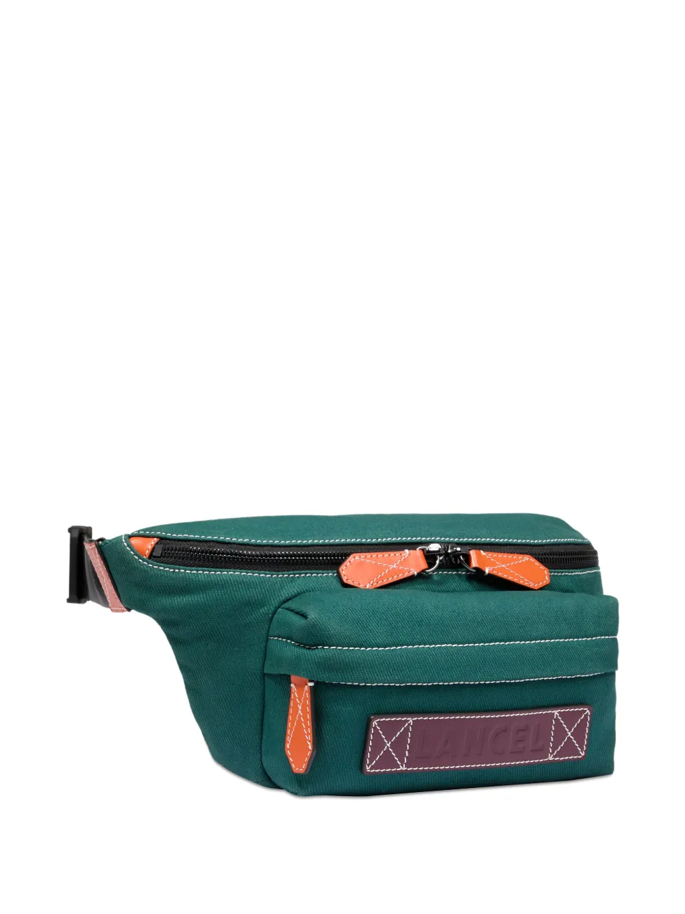 Lancel Heuptas met leren afwerking - H8 green