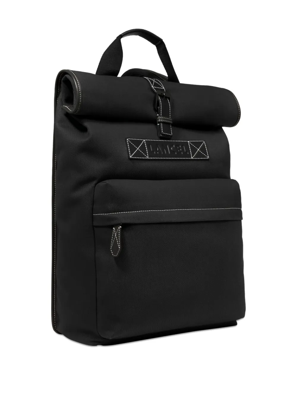 Lancel roll-top leather-trimmed backpack | Image 2