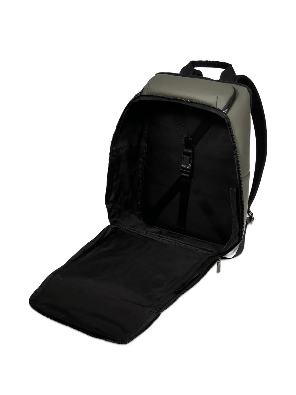 Lancel Rugzak met logo Groen