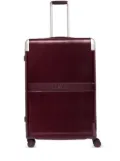 Lancel Empreinte ribbed hard suitcase - Red