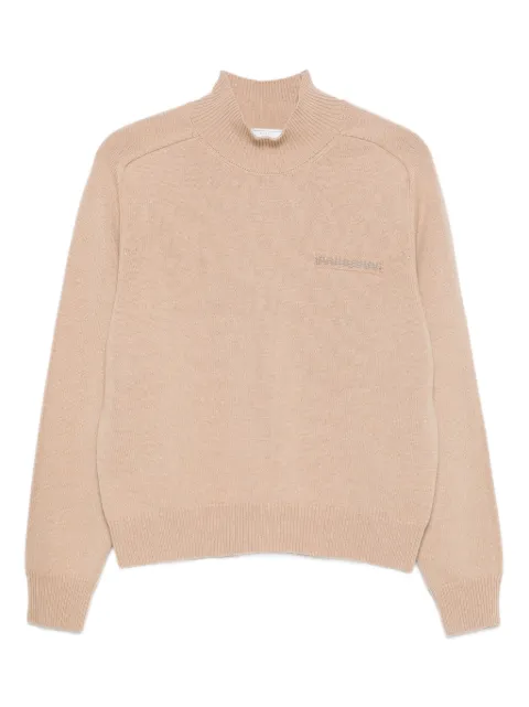 Peserico high-neck embellished sweater