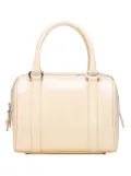 Christian Dior Pre-Owned 2008 Oblique Patent boston bag - White