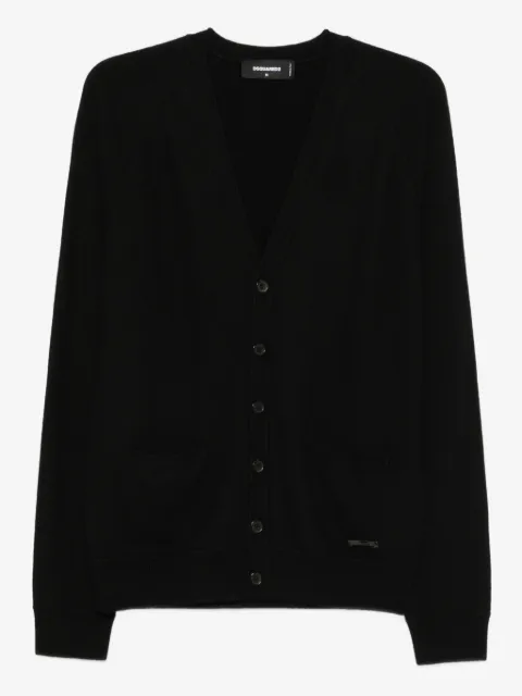 DSQUARED2 V-neck buttoned cardigan