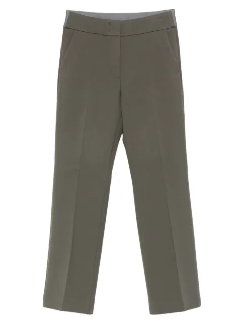 Peserico flat-front side-pocket trousers