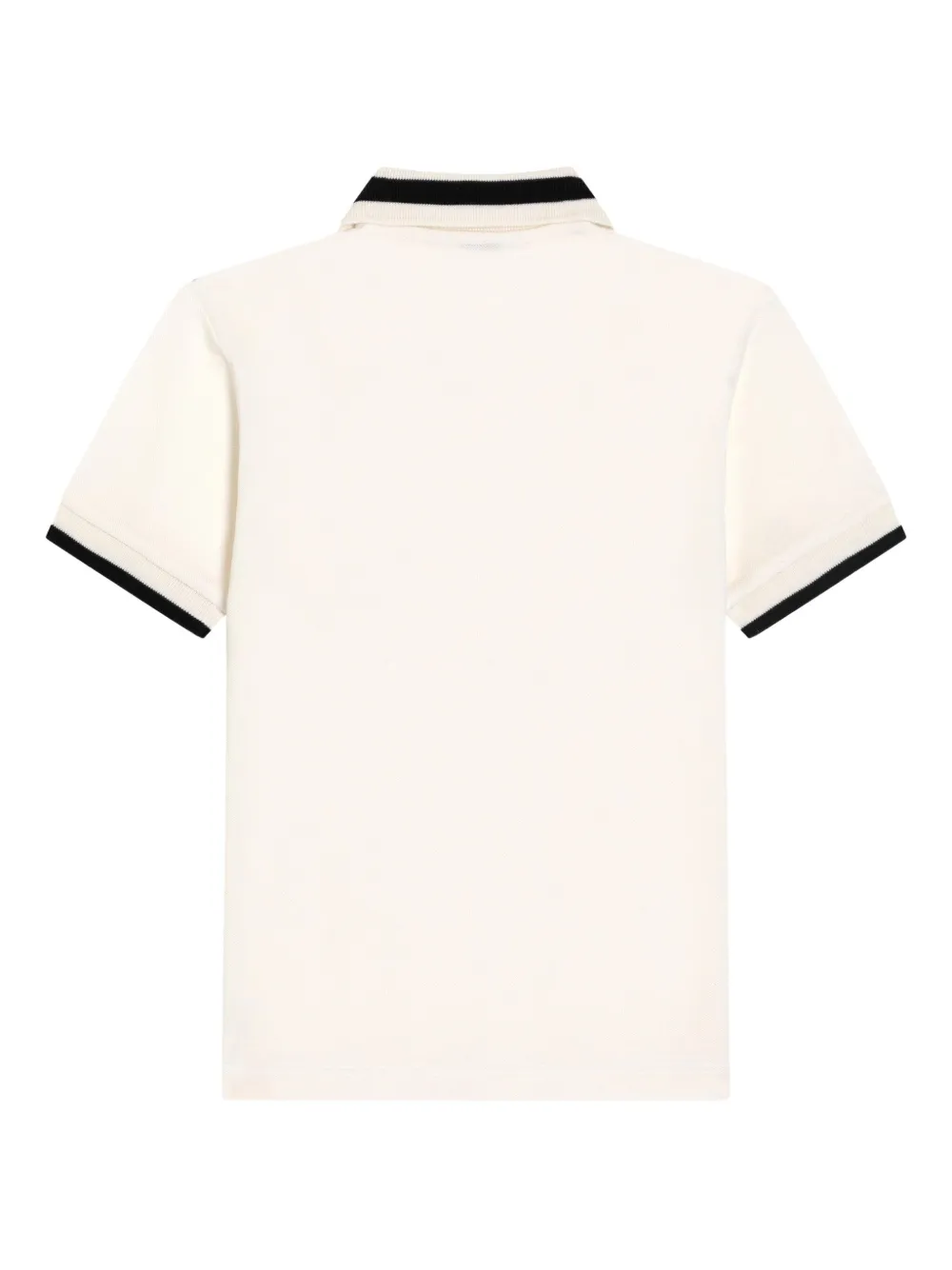 Dolce & Gabbana Kids Poloshirt met borduurwerk WHITE