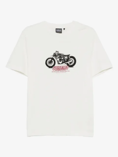 Barbour International t-shirt à imprimé graphique