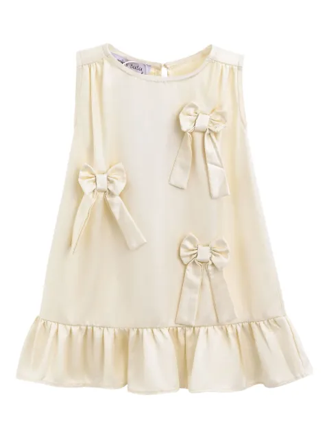 Mimi Tutu Sofia bow-embellished ruffled dress