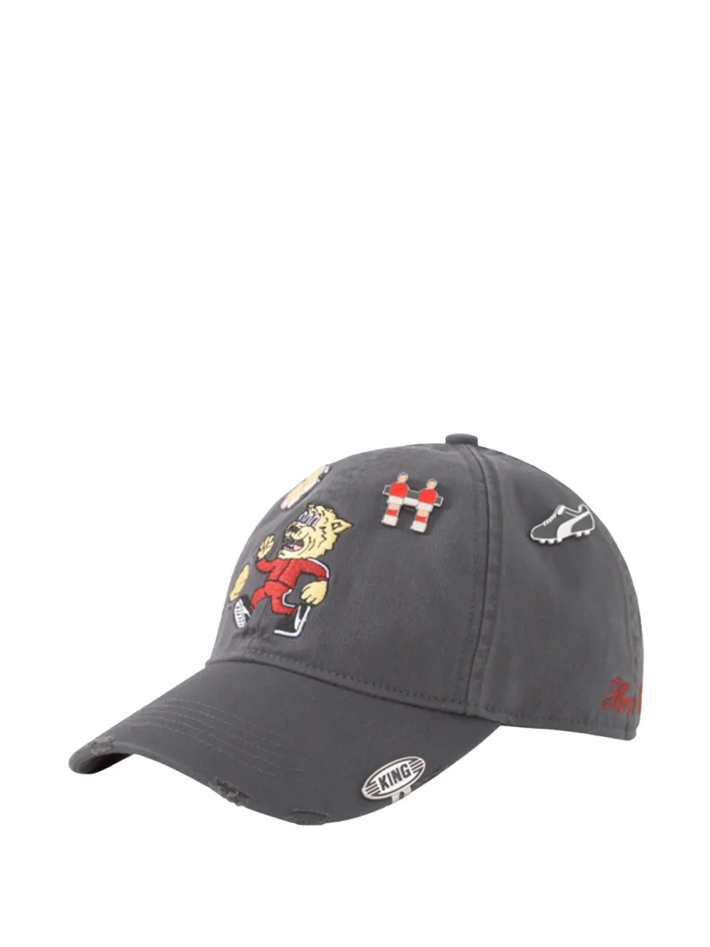 PUMA Hometown Heroes patched cap Grijs