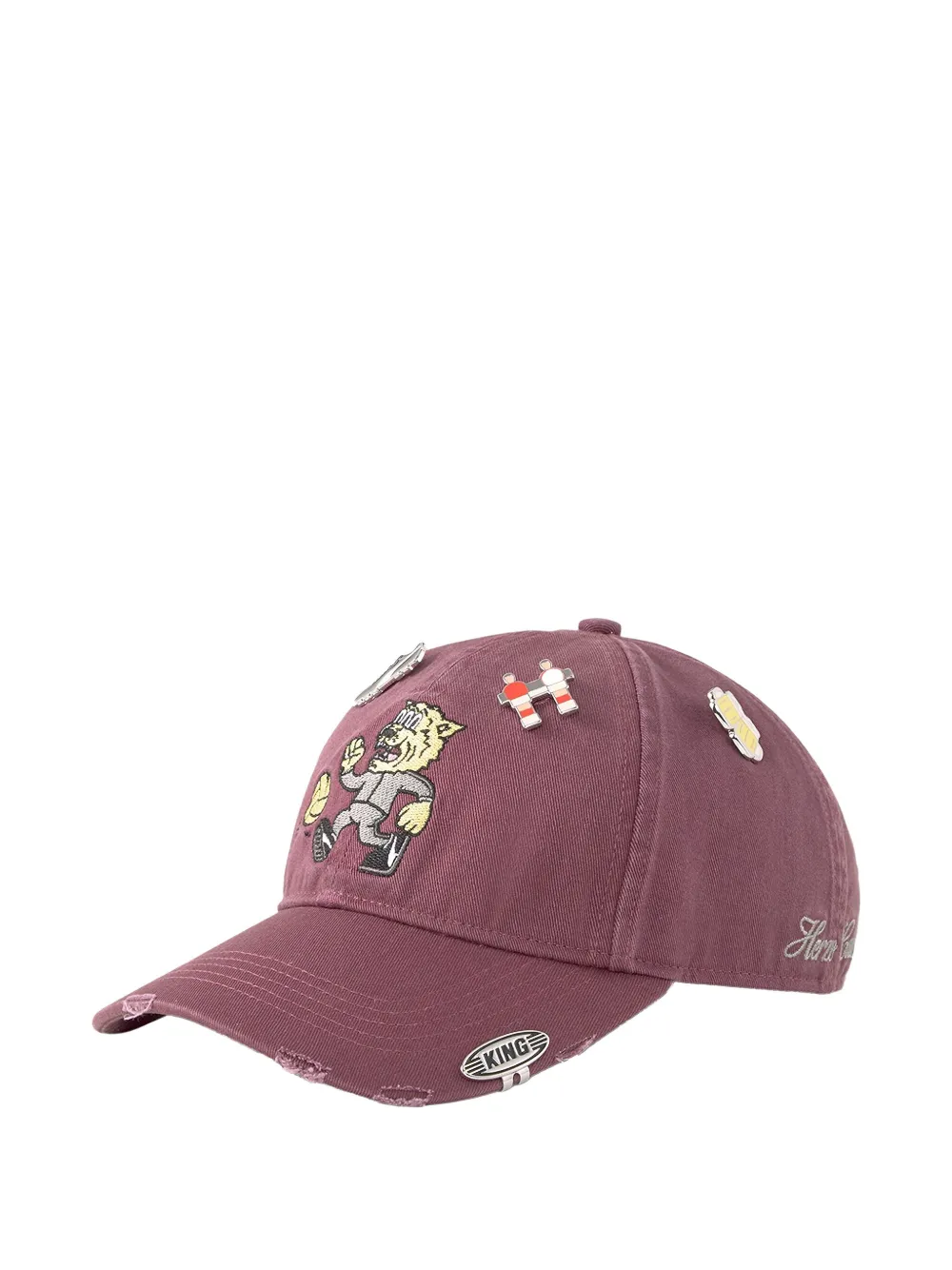 PUMA Hometown Heroes patched cap Rood