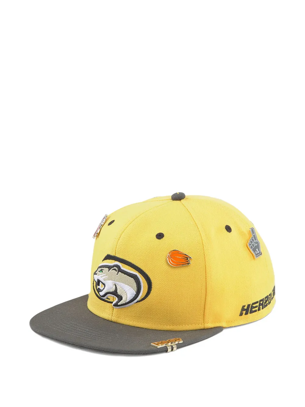 PUMA Hometown Heroes patched cap Geel