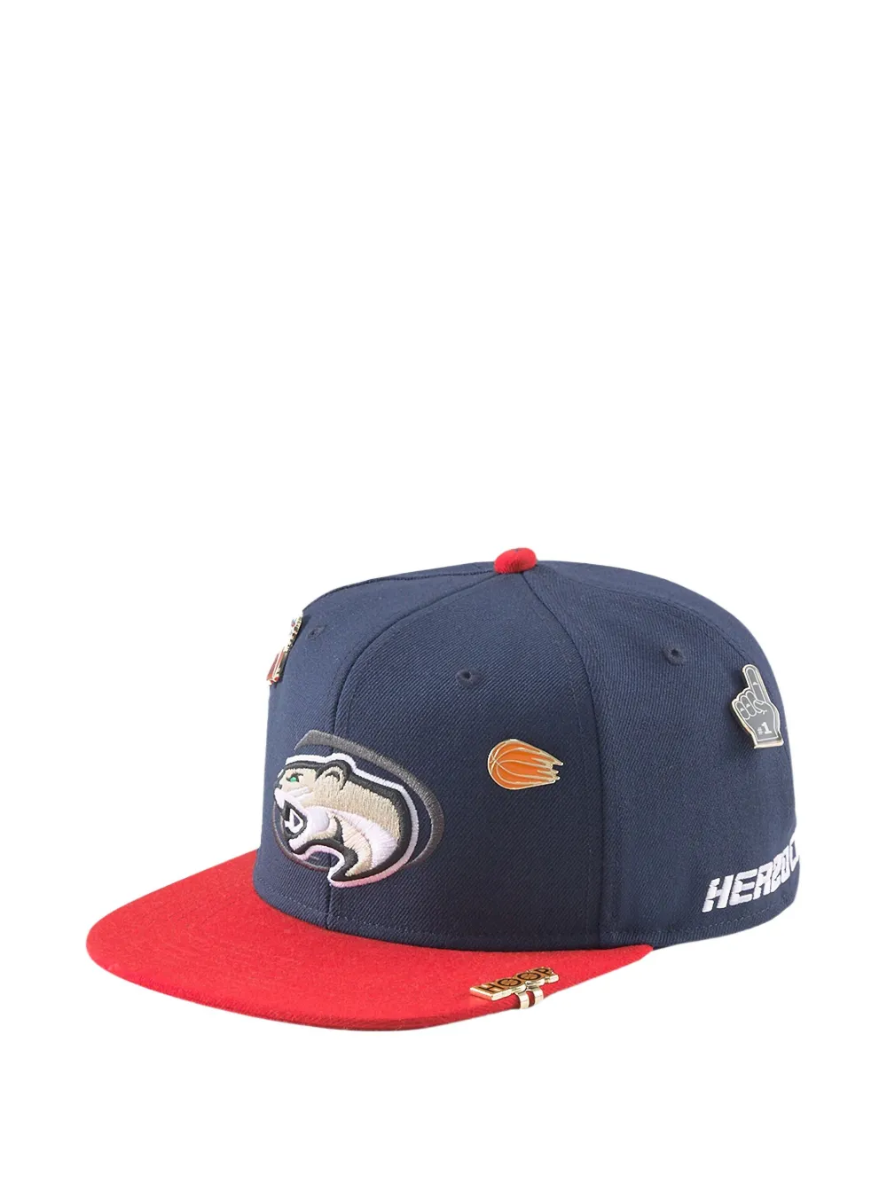 PUMA Hometown Heroes flat-brim cap Blauw