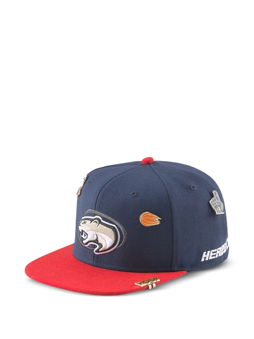 PUMA Hometown Heroes pet met platte rand Blauw