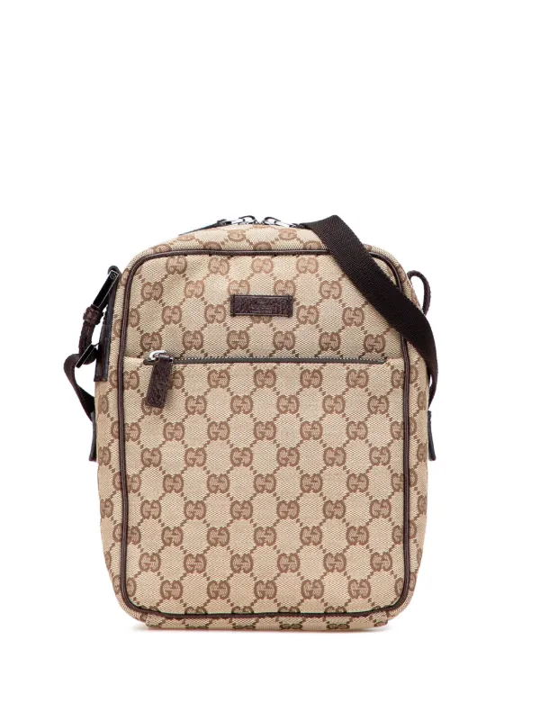 Gucci キャンバス ハンドバッグ 2000-2015 GG Gucci Pre-Owned 2000-2015 GGキャンバス ショルダーバッグ