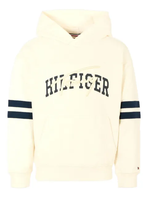 Tommy Hilfiger Junior hoodie à logo brodé