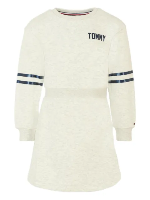 Tommy Hilfiger Junior vestido manga larga con detalle de rayas