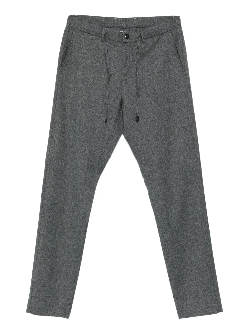 Canali drawstring wool trousers | Grey | Image 1