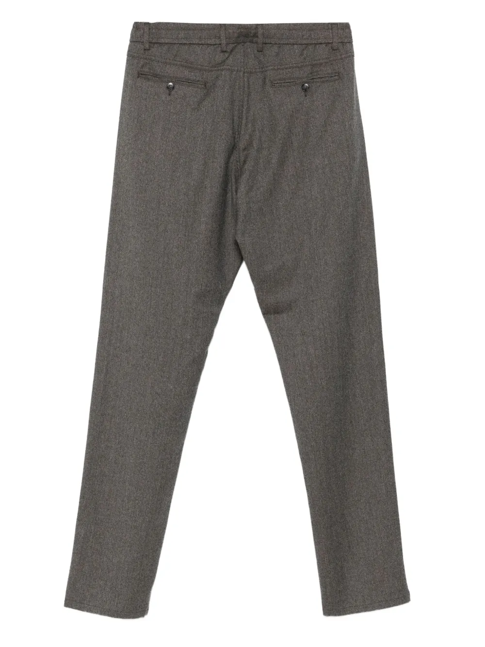 Canali Broek met trekkoordtaille - Bruin