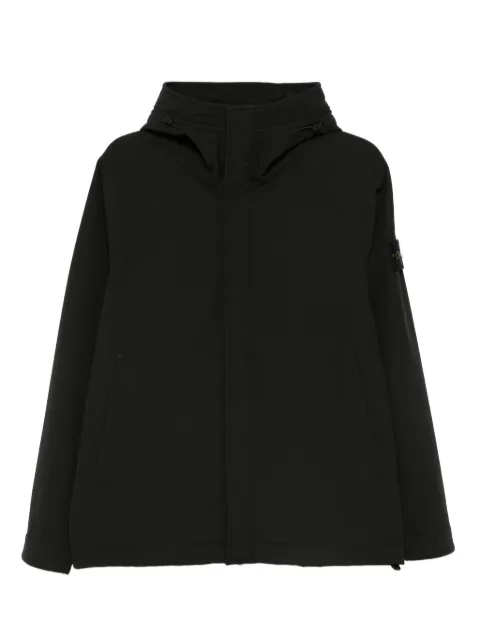 Stone Island softshell hooded parka