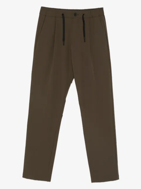 Herno pleated drawstring trousers