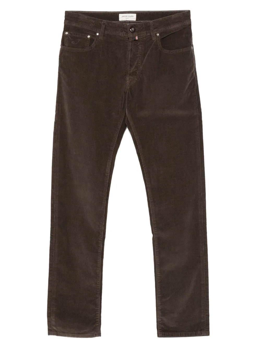 Jacob Cohën Ribfluwelen broek Bruin