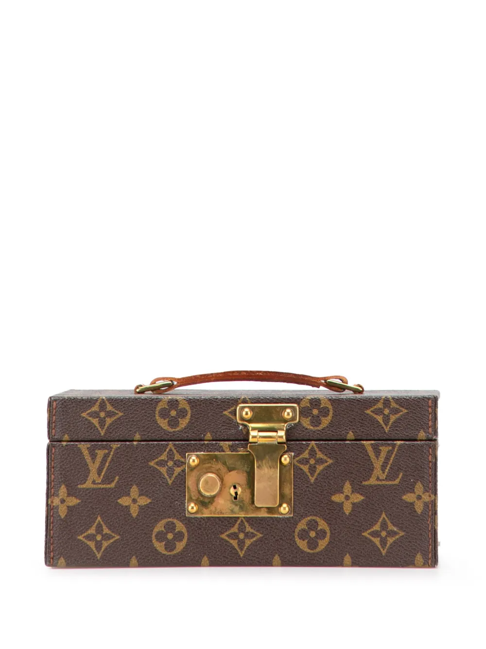 Louis Vuitton Pre-Owned 20th Century モノグラム ボワット ア ツアージュエリーケース バニティバッグ Louis Vuitton Pre-Owned 20th Century モノグラム ボワット ア ツアージュエリーケース バニティバッグ