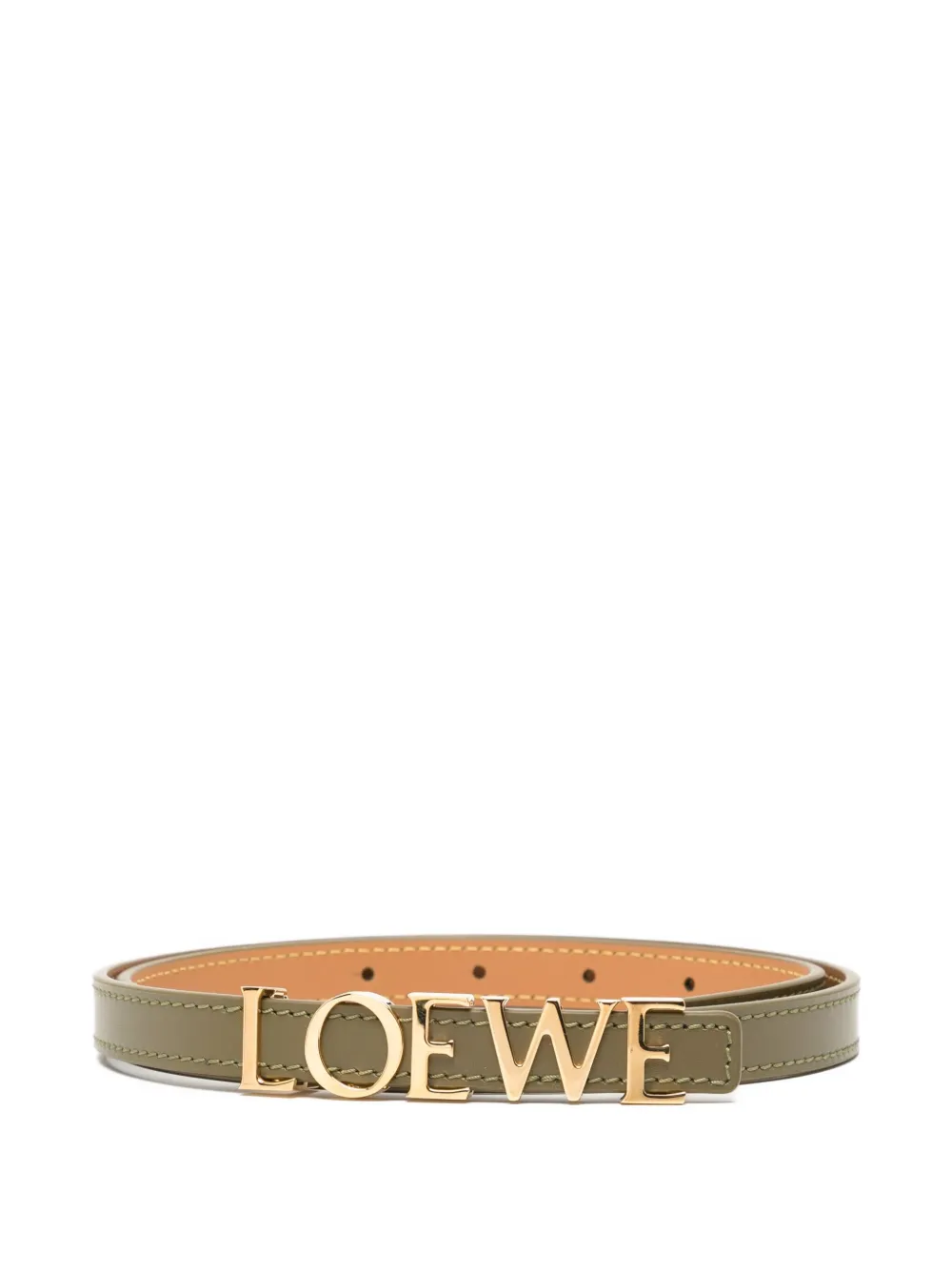 LOEWE bold-logo belt | Green | Image 1