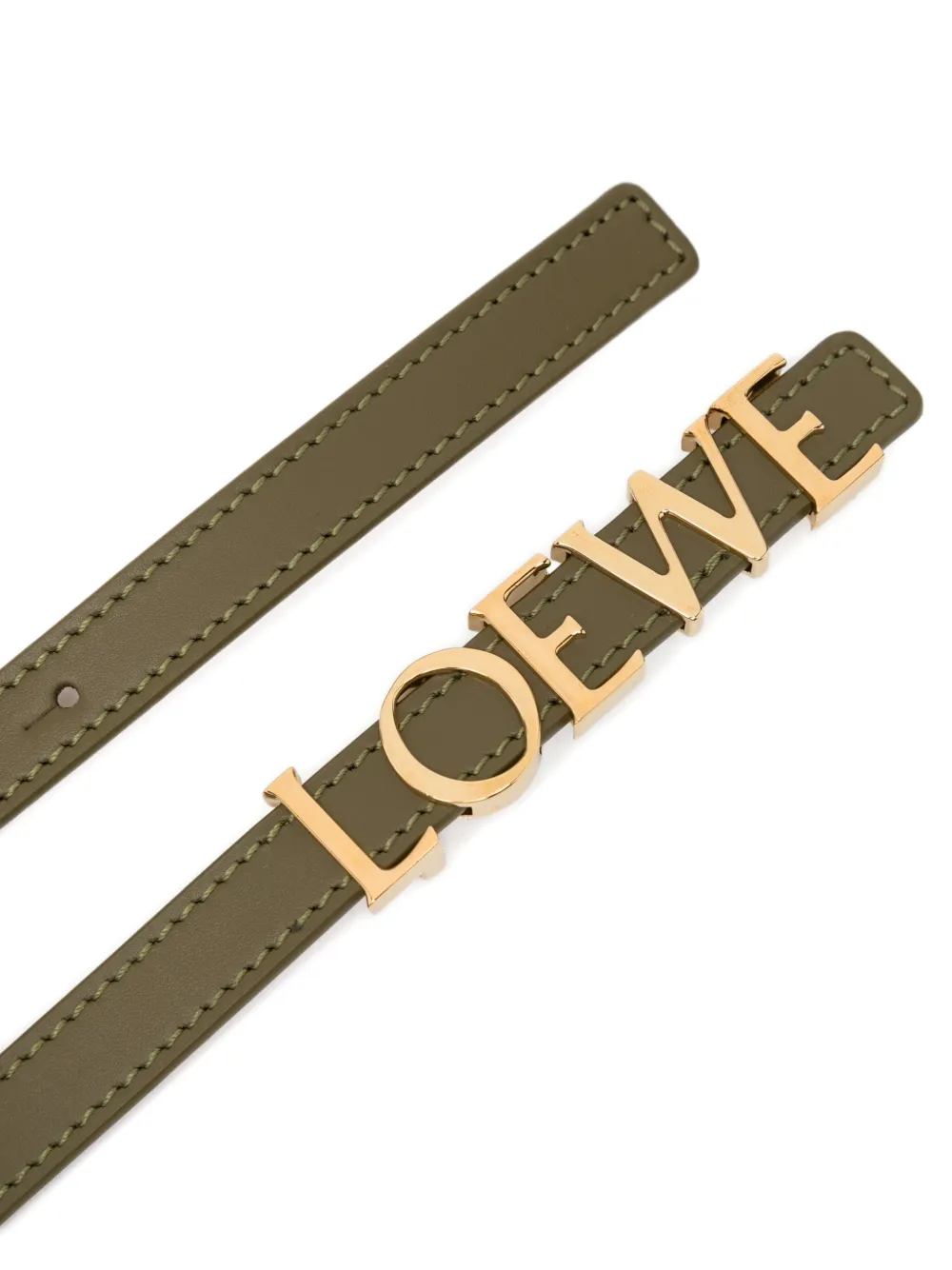 LOEWE Riem met logo - Groen