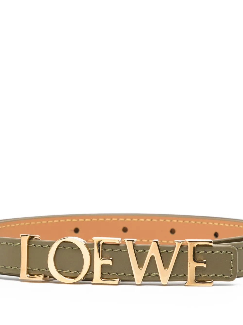  Loewe Bold-logo Belt - Green 