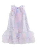 Mimi Tutu Cecilia sequin ruffled dress - Purple