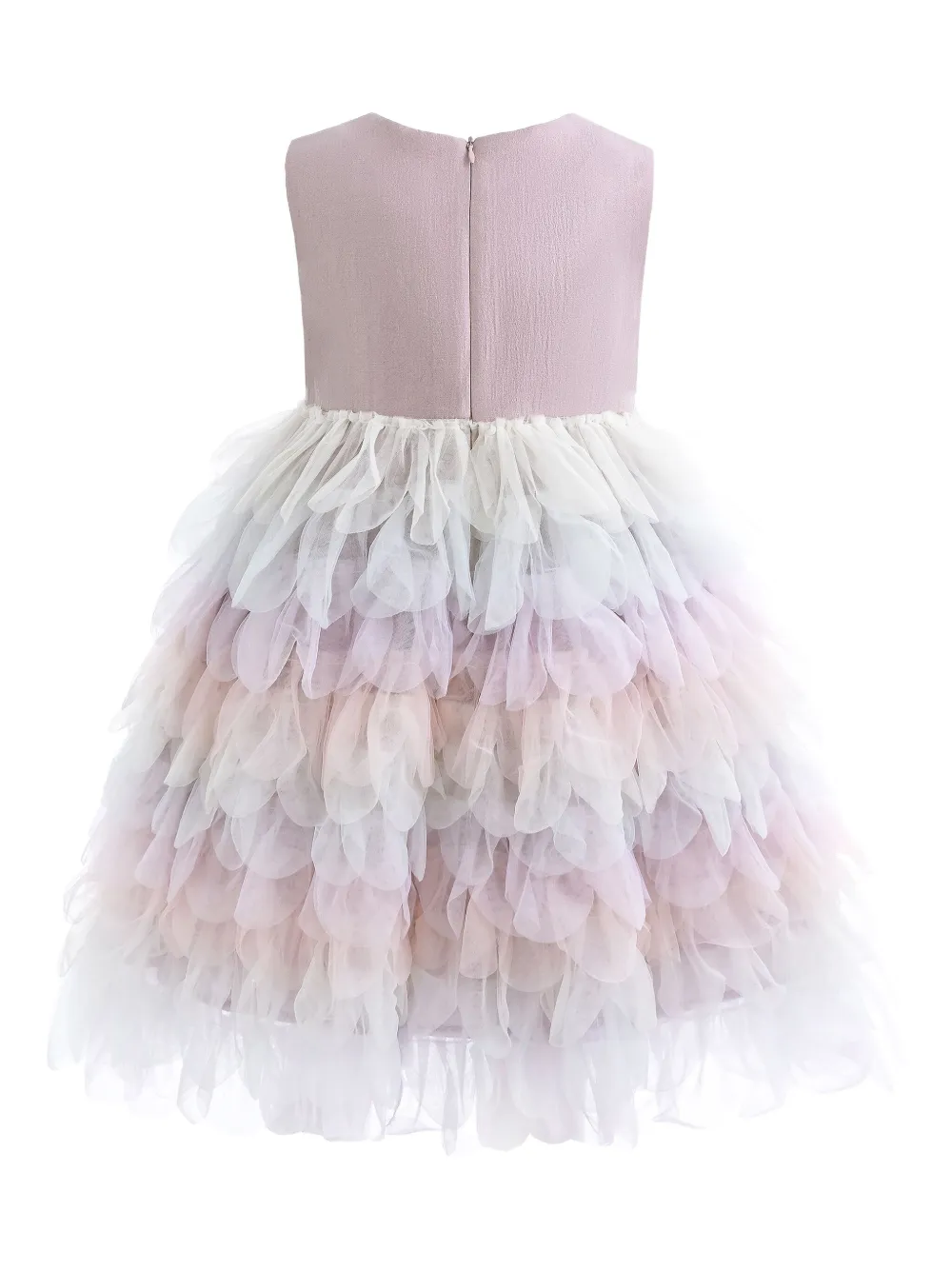 Mimi Tutu Layla layered ruffle dress Paars