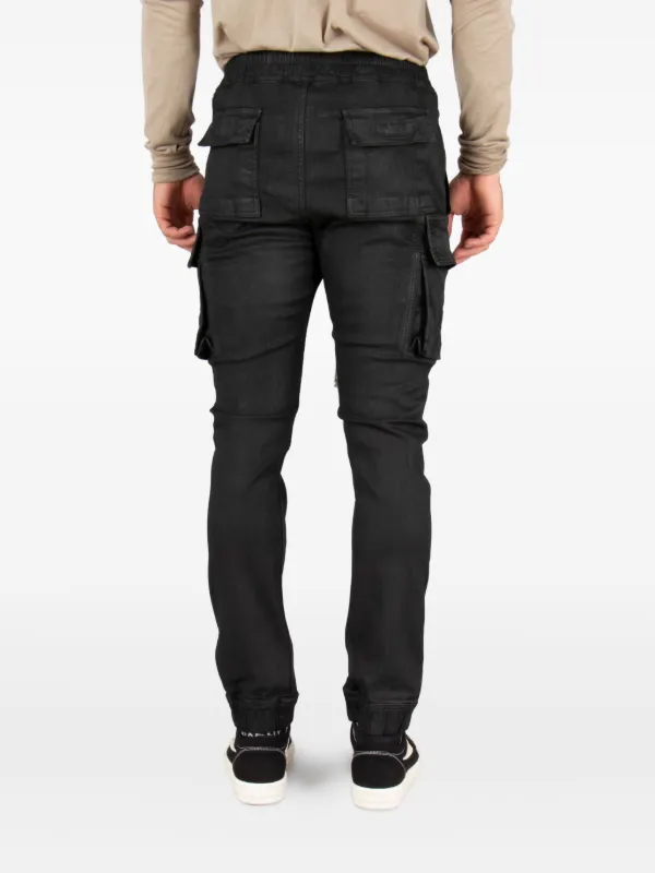 Rick Owens DRKSHDW drawstring-waist Cargo Pants | Black | FARFETCH