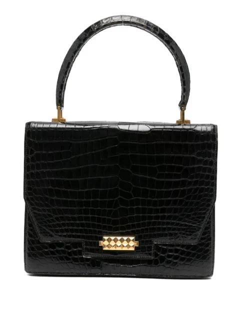 Hermès Pre-Owned crocodile-skin top-handle tote bag