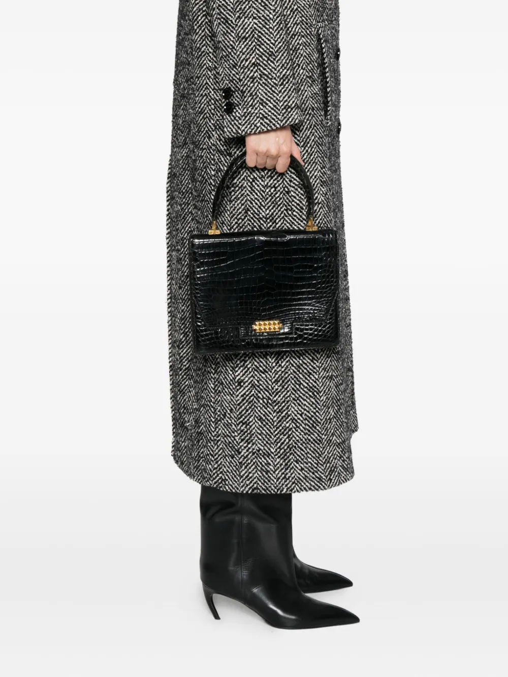 Hermès Pre-Owned crocodile-skin top-handle tote bag | Pre-Owned | Image 2