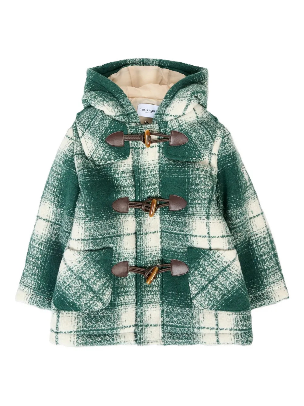 TRUSSARDI JUNIOR Duffeljas met capuchon Groen