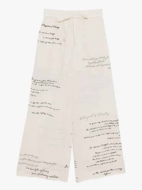 ZIMMERMANN dream embroiderd pants