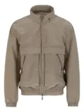 Armani Exchange textured zip jacket - Brown