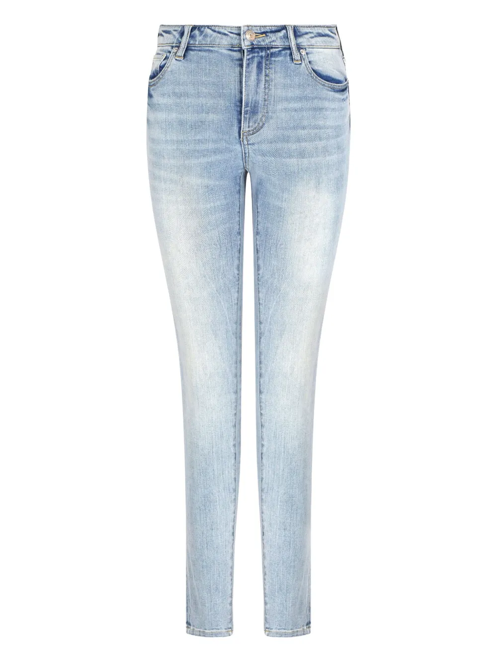 Armani Exchange light-wash skinny jeans | Blue | Image 1