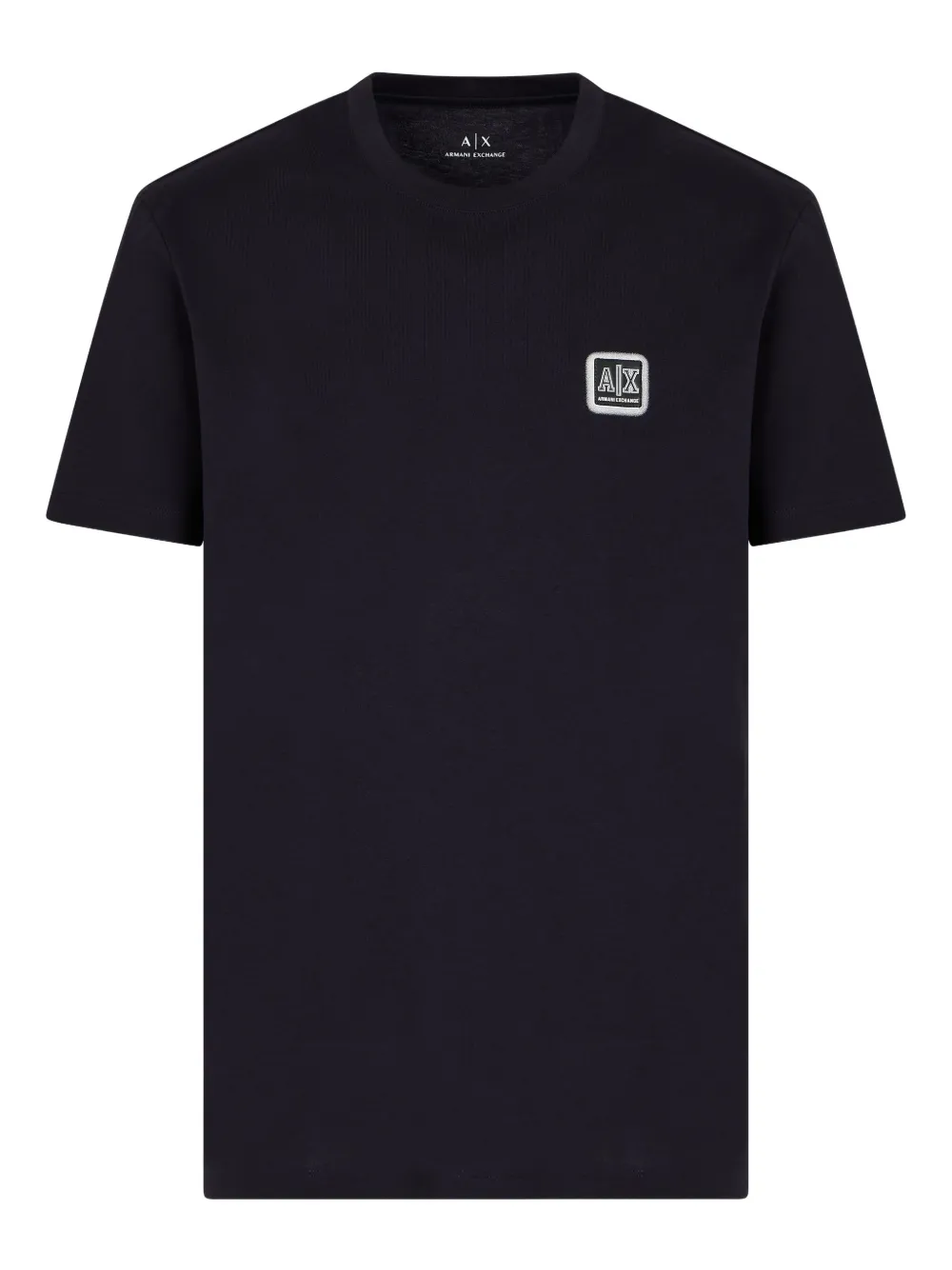 Armani Exchange logo-patch T-shirt | Black | Image 1