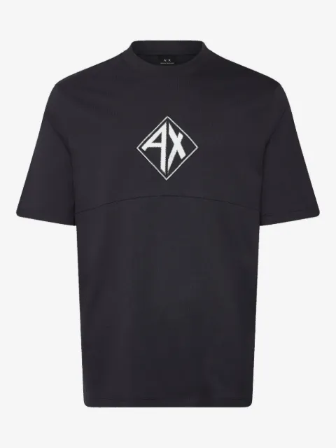 Armani Exchange logo-print cotton T-shirt