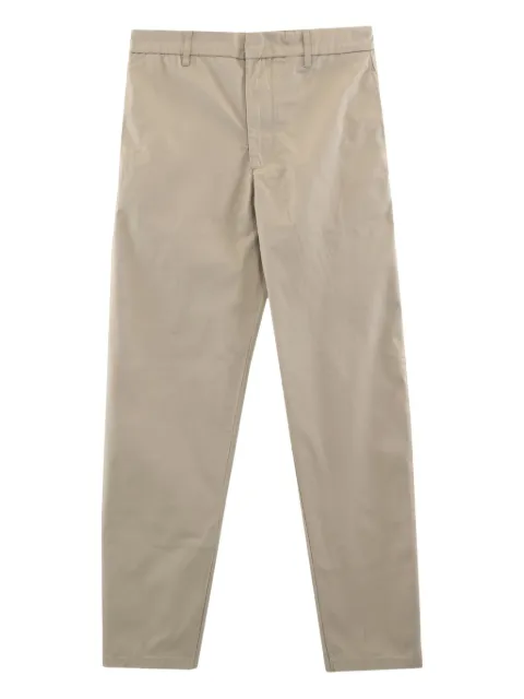 Armani Exchange logo-plaque trousers
