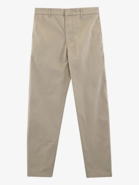 Armani Exchange logo-plaque trousers