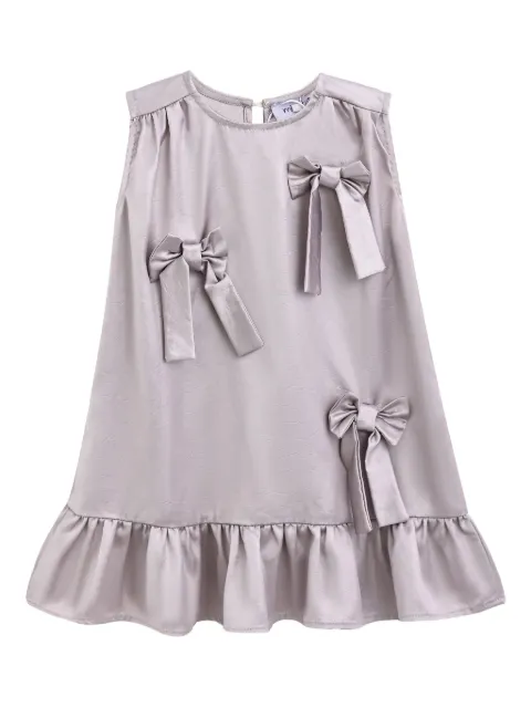 Mimi Tutu Sofia bow-embellished ruffled dress
