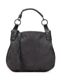 Gucci Pre-Owned 2016-2025 Large GG Denim hobo bag - Black