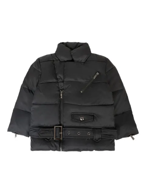 John Richmond Junior belted puffer jacket