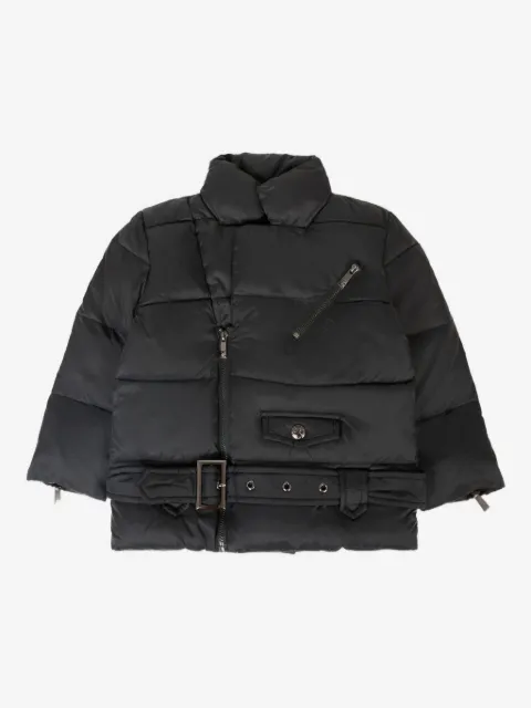 John Richmond Junior Steppjacke mit Gürtel