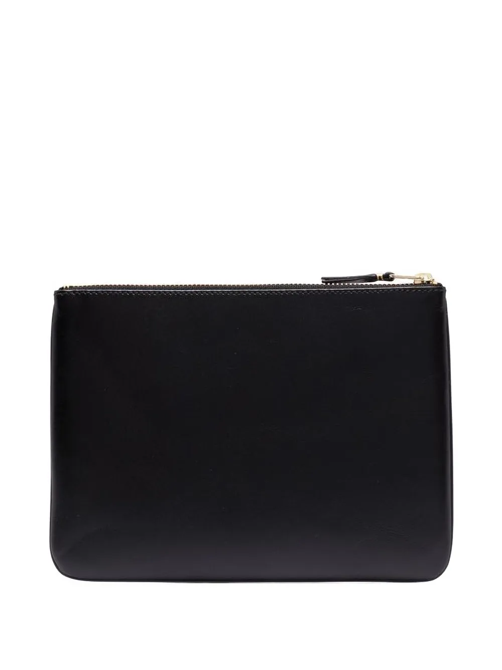 Comme Des Garçons Wallet zip-fastening leather wallet Zwart