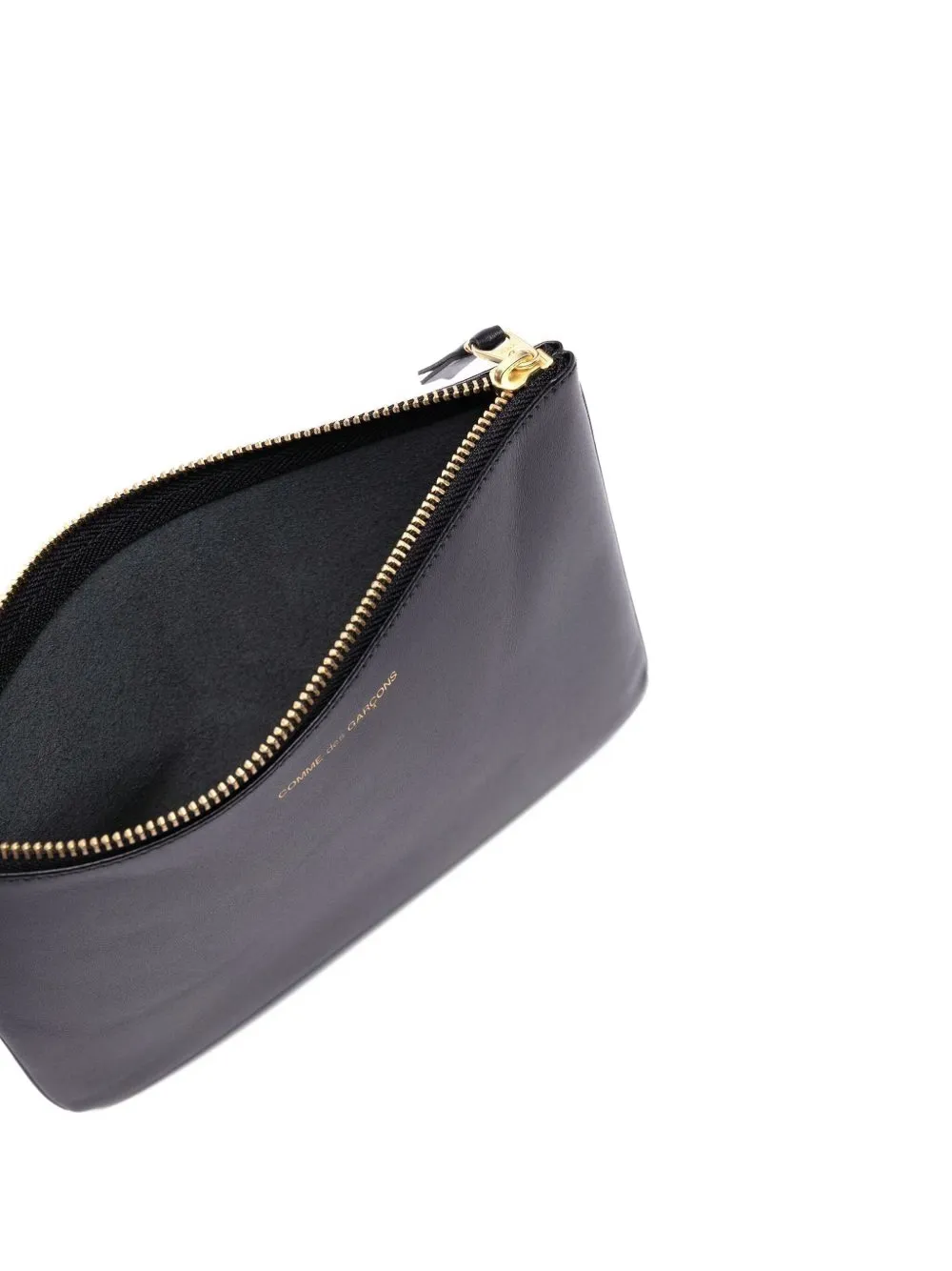 Comme Des Garçons Wallet zip-fastening leather wallet Zwart