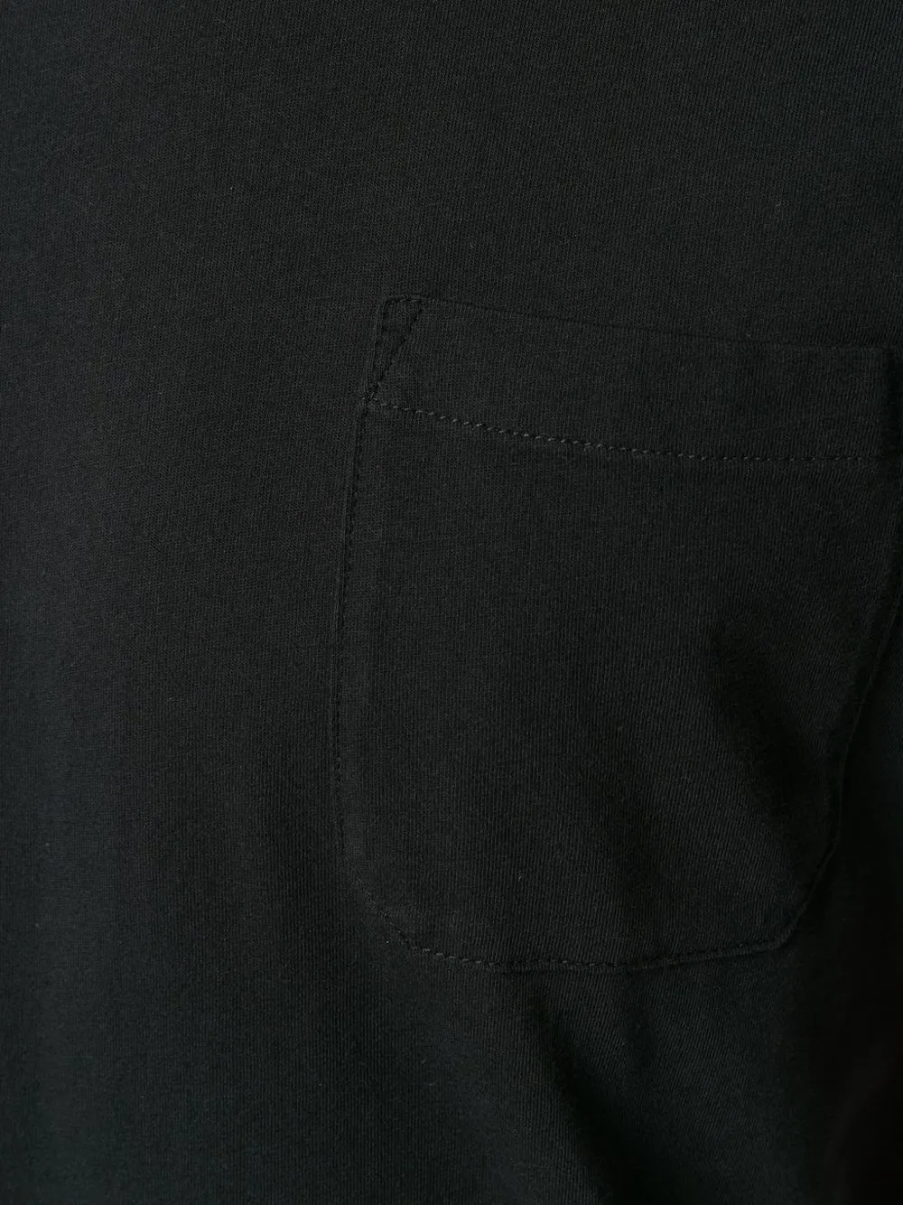 ASPESI crew neck pocket T-shirt Zwart